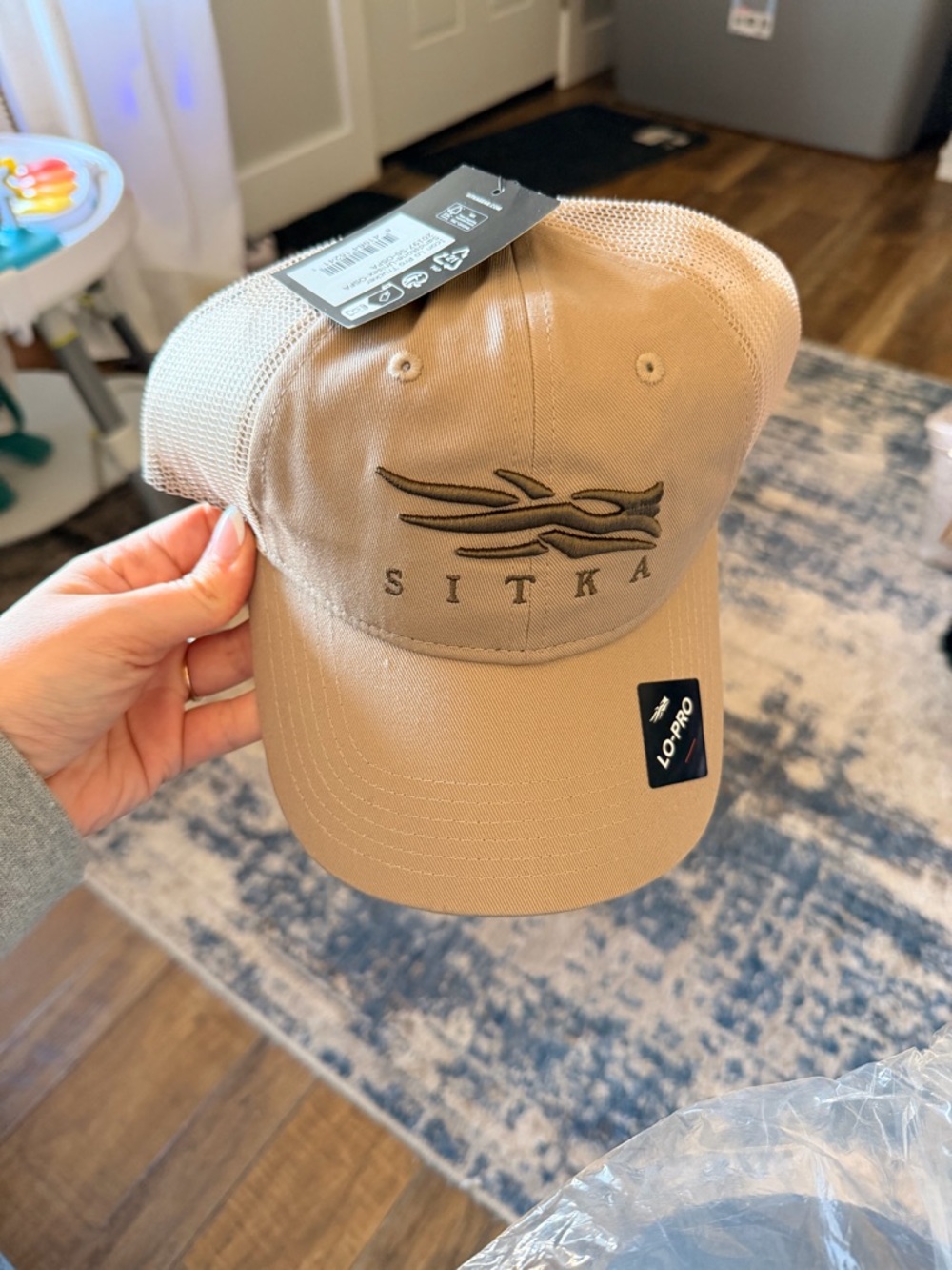 Sitka Men's Performance Tan Mesh-Back Cap